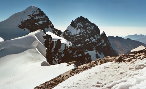 Pequeño Alpamayo - the left hand peak