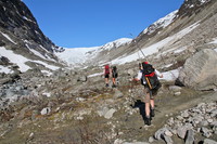 Mot Fåbergstølsbreen