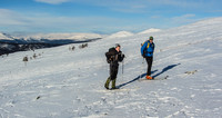 Opp på snaufjellet.