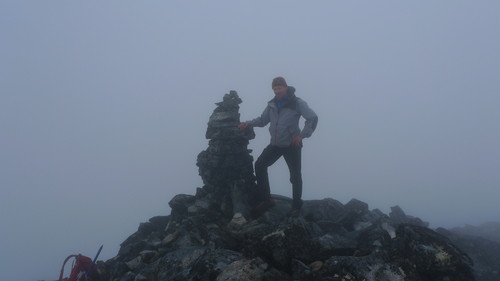 Jan på toppen av Tverrbytthornet!