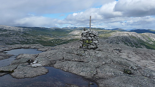 Fra Grodjuvenuten mot Såtedalen i NØ.