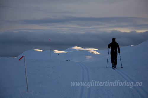 Onkel Marek på fjelltur.