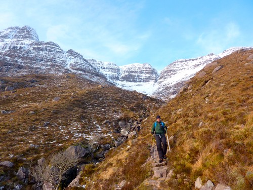 Finishing off the day on a proper path again.