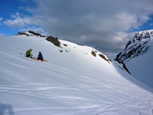 Another chance to sit down before the final few kilometres through Koppangsdalen