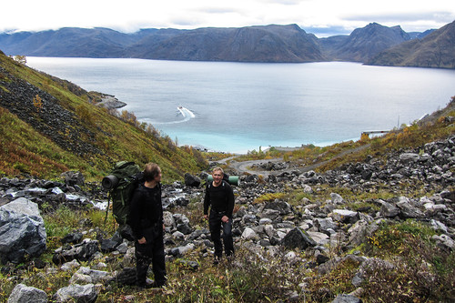 Vi forlater Lillebukt og er klare for å gå Stjernøya på tvers.