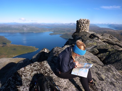 Hmmm, where can we go for the next trip...... studying maps while surrounded by great mountain top views can inspire a lot of ideas all at once!