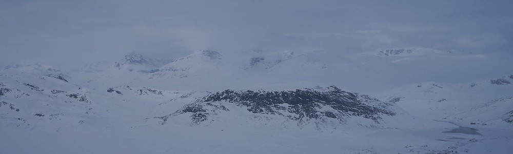 Jotneglimt fra toppen av Sandhaugen.