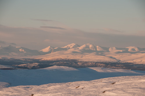 Kveldslys over Rondane