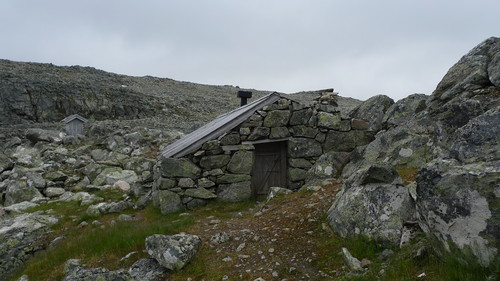 Lordehytten sett fra NV-siden