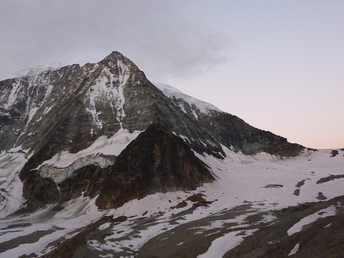 Mont Blanc de Cheilon seen from the Dix hut