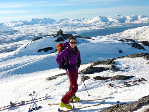 Skikkelig glad å være ut på en dag slik som den vi fikk :-)