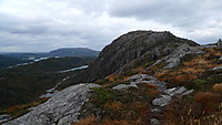 Gaustadfjellet sett fra ryggen i ØSØ