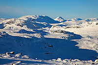 Fra Ørnenøse mot Sulefjellet og Suletinden.