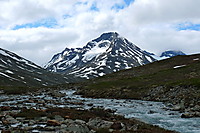 Store Urdadalstinden sett fra Visdalen