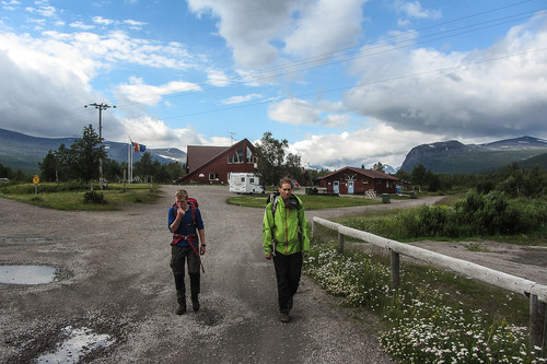 Tilbake ved Nikkaluokta, sirkelen og eventyret er herved sluttet.