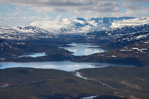 Fra Stuttgongkampen mot Sjodalsvatna og Gjendealpene.