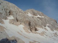 Full utsikt helt til Triglav fra hytta. Gledet meg som en unge på julaften!