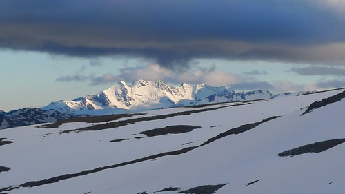 Hurrungane i kveldsol