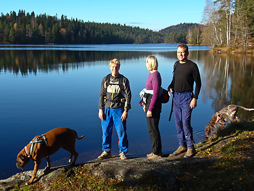 Høstidyll ved Tonevannet.