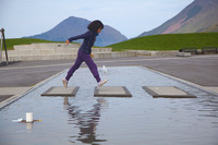 "Walking on air". Kul vannlekepark i Ørsta.