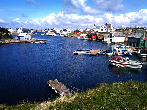 Idyllisk på Fedje når været er bra!