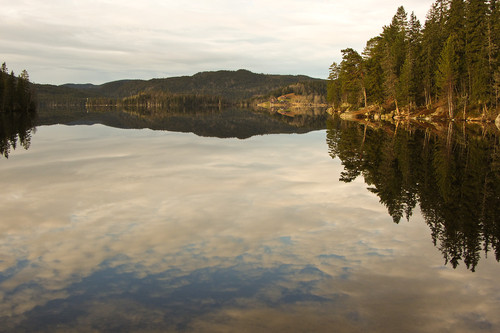 Gjerdingen sett fra Gjerdingsdammen.