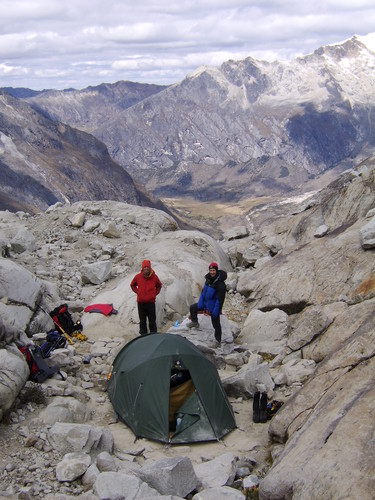 Rich and Jan at moraine camp