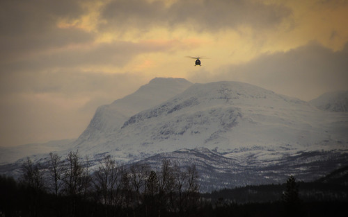 Taktisk flygning med Bell 412 var artig!