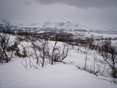 Istindan bak, sett fra Sørhusfjellet.