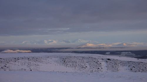 Rondane i morgensol