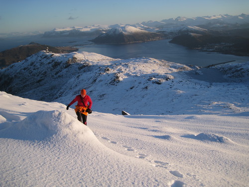 Vasset i 30 cm nysnø