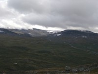 Nysnø på Kvitingskjølen.