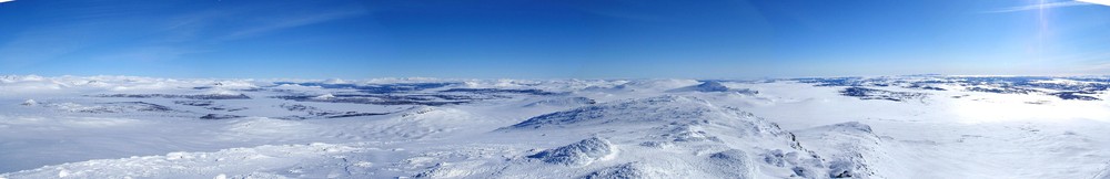 Panoramabilde mot øst.