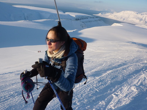 Thats me. On a pair of skis. With a gun. Not a combination I'm usually associated with!