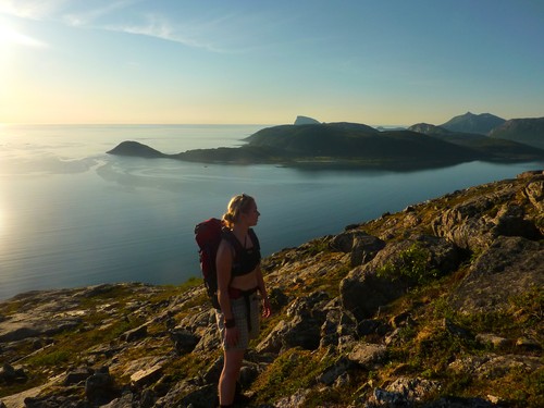 Utsikten mot Lauklines og Vasstrand