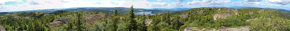 Panorama fra Skåråfjell.