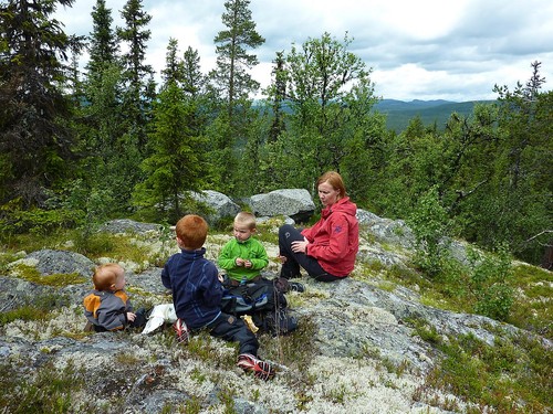 Pause på toppen.