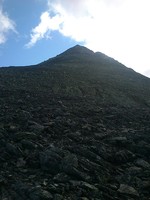 Gaustatoppen nordvesteggen