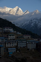 Fjell øst for Namche Bazaar