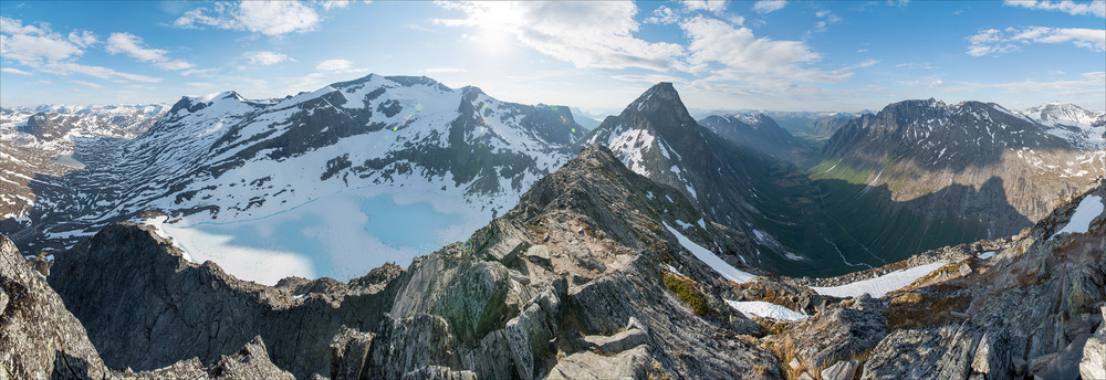 Panorama fra Bispen