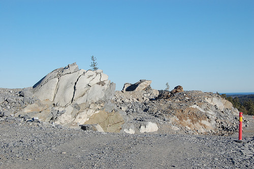 Det høyeste punktet på Vardås pr. 4. april 2012