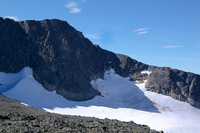 Nordwand des Høgdebrotet