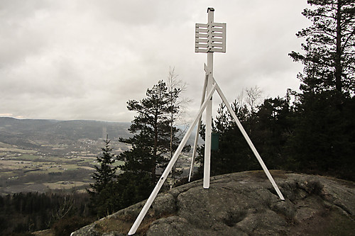 Trig. pkt på Glasåsen.