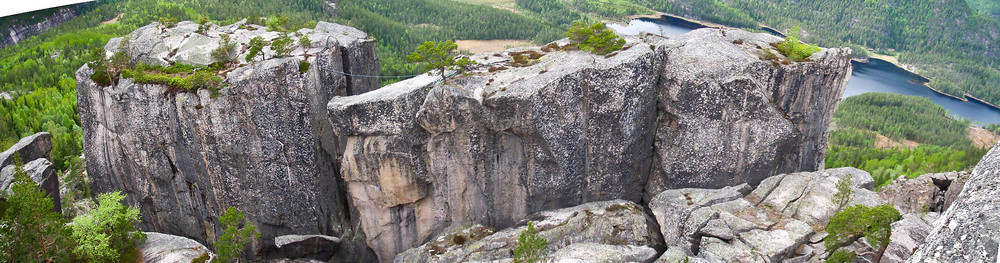 Gamla og Gubben sett fra Gygrestolfjellet.