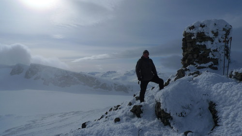 Trolsk lys over området ved Trollstein-Rundhøe. Foto Jan Storkjørren