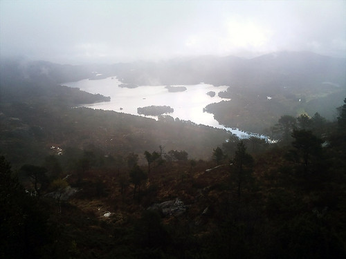 Morgenstemning mot Storavatnet