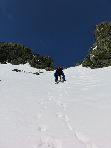 Siste renne opp mot Leirungskampen. Perfekte snøforhold.