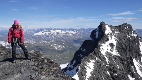 Styggedalsryggen i bakgrunnen