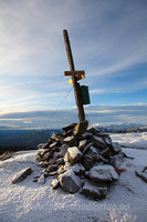 Toppen tå Tåråfjellet.