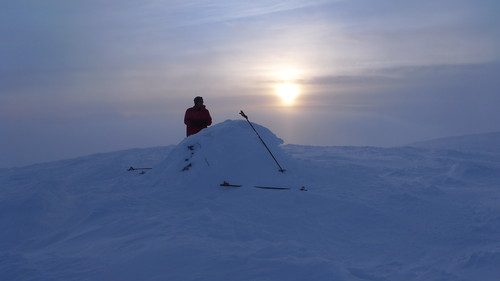 Jan på Gråhøe kl 1525 25.1.2013